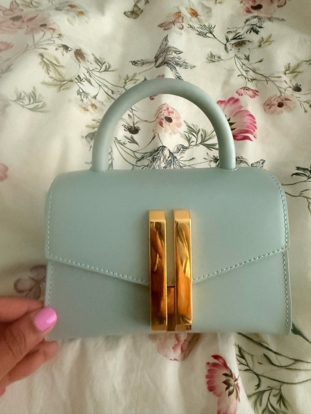 DeMellier Blue Nano Montreal bag